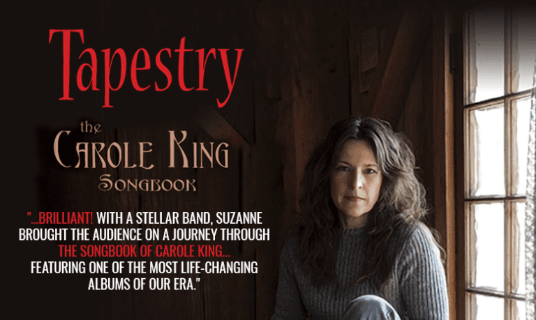 Book cover featuring a woman with long hair in a dark setting, titled 'Tapestry'.